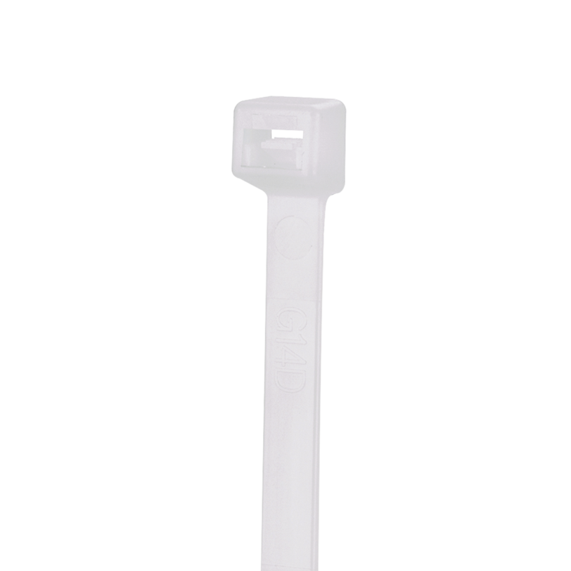 Cincho de Nylon 6.6 StrongHold?, de 160mm de largo, Color Natural, Plenum, Paquete de 100pz