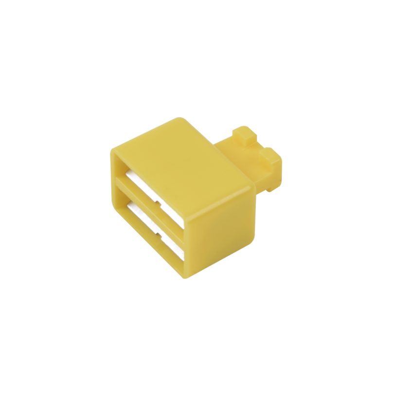 Clip de Puente, Para Uso con Regletas S66 de Siemon, de 1 par, Color Amarillo