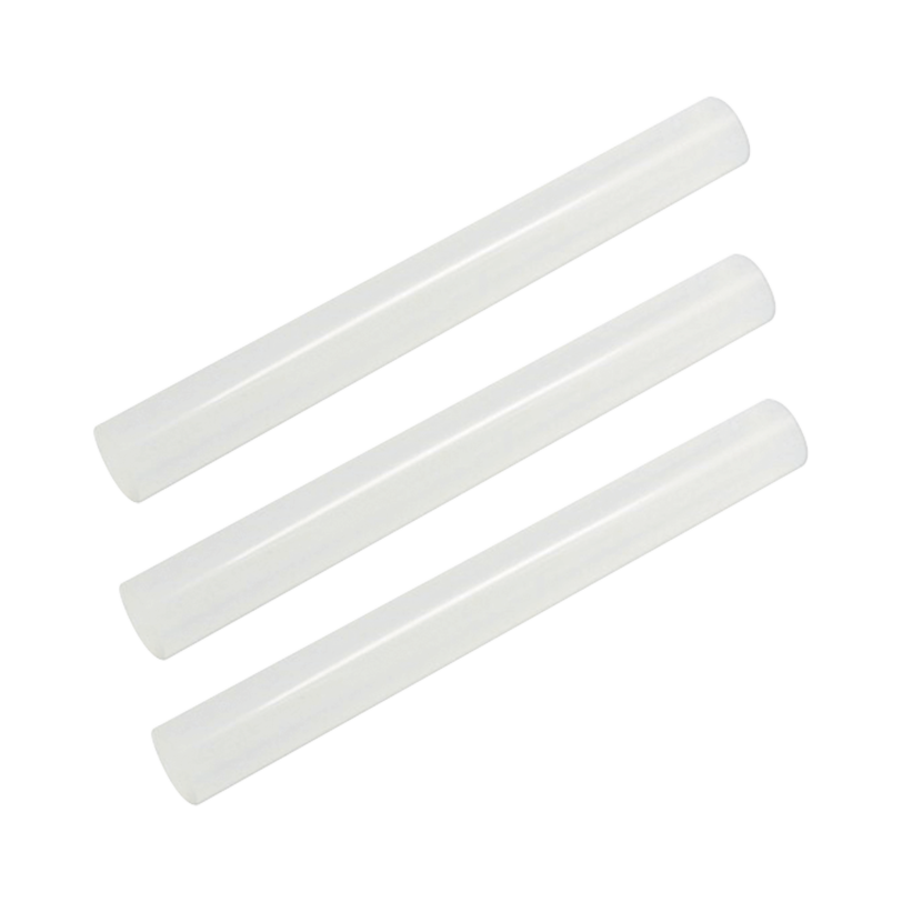 Barras de silicón 1/2" x 30 cm bolsa con 1 kg