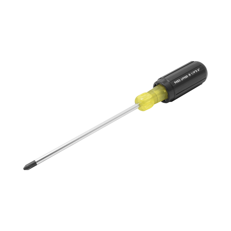 Destornillador cushion grip barrra redonda punta phillips # 2 1/4 x 4"