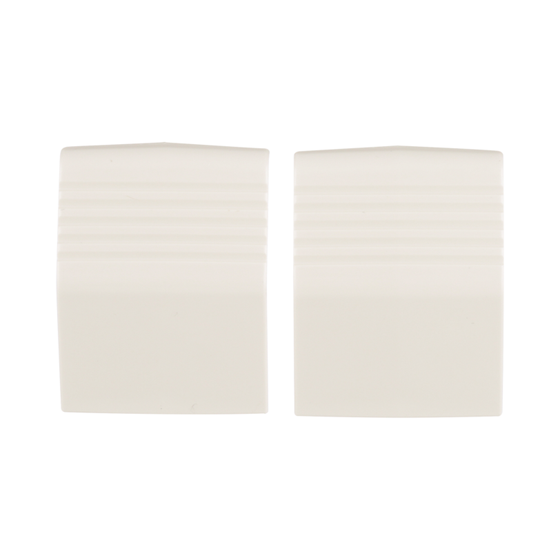 Unión recta de base, para uso con canaleta T70, Material PVC Rígido, Color Blanco Mate