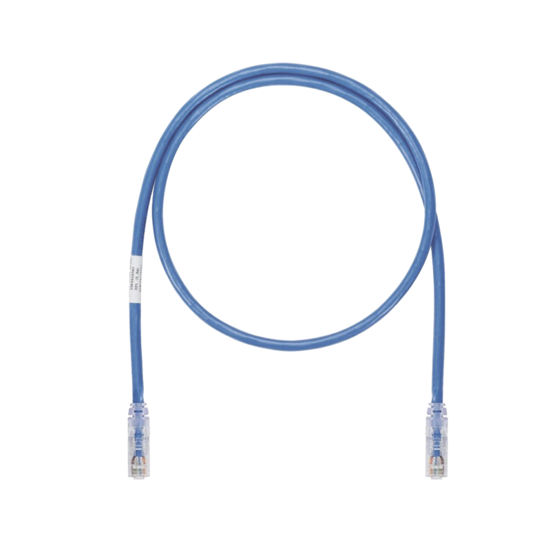Cable de Parcheo UTP, Cat6A, 26 AWG, CM, Color Azul, 10ft