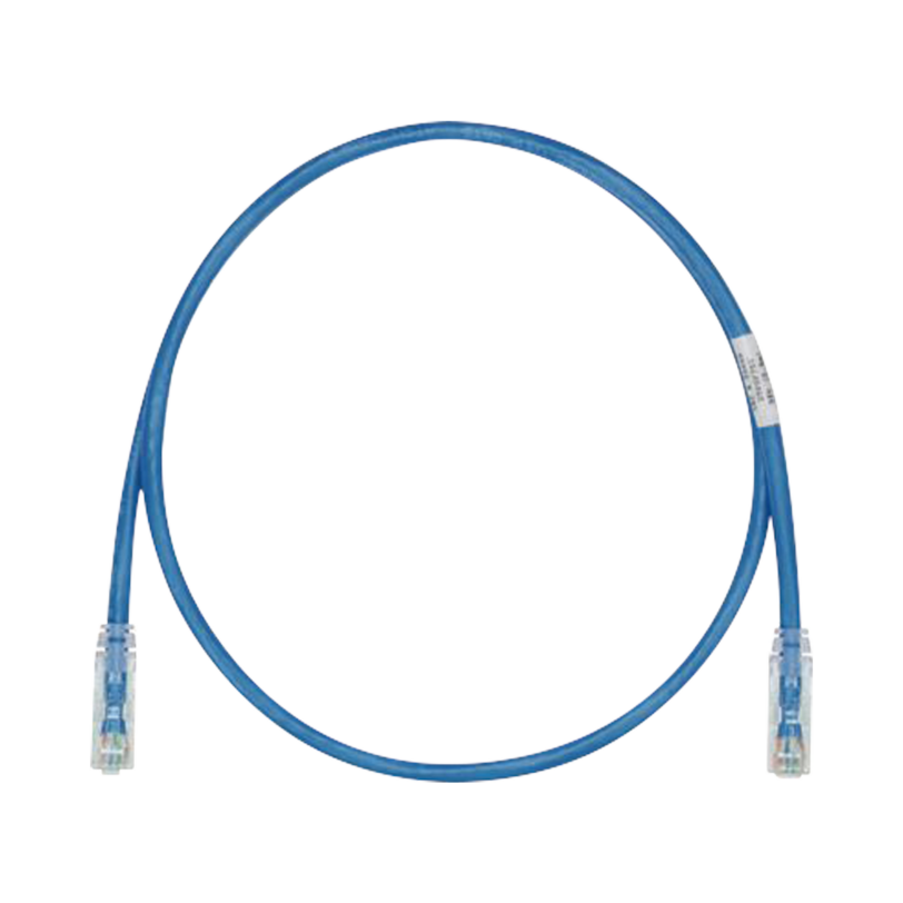 Cable de Parcheo TX6, UTP Cat6, 24 AWG, CM/LSZH, Color Azul, 10ft