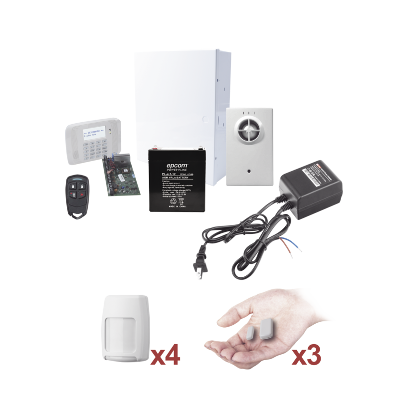 KIT VISTA48PROTEGE1 (Kit de Panel de Alarma con sensores totalmente inalambricos)