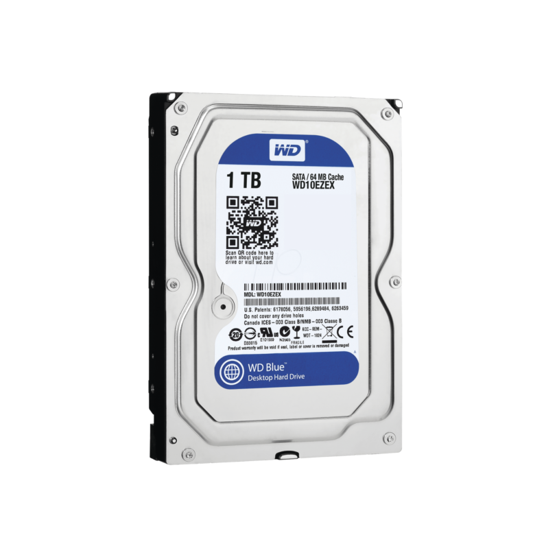 Disco duro WD 1 TB / 7200 RPM / Multipropósito
