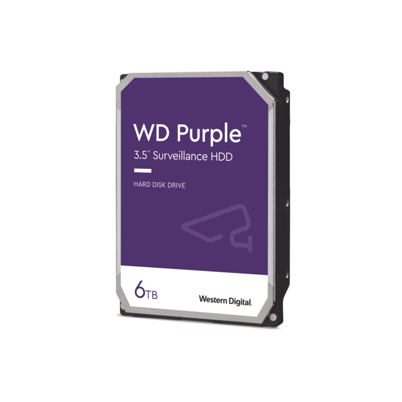 Disco Duro PURPLE de 6TB / 3 AÃ‘OS DE GARANTÃA / Para Videovigilancia