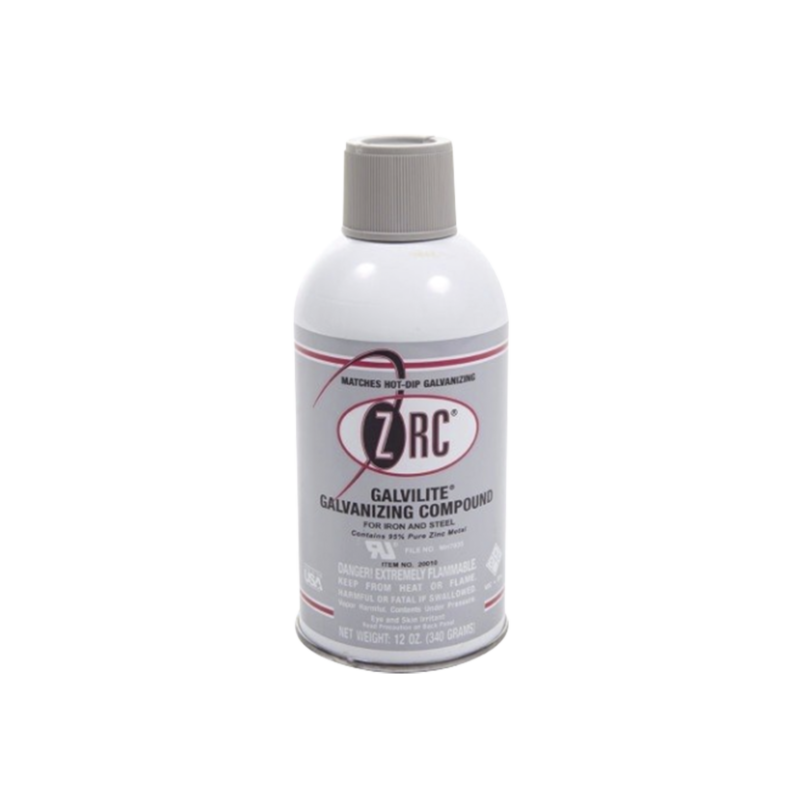 Compuesto Zinc en Aerosol  para Retoque de Piezas Galvanizadas por Inmersión en Caliente (12 oz.).