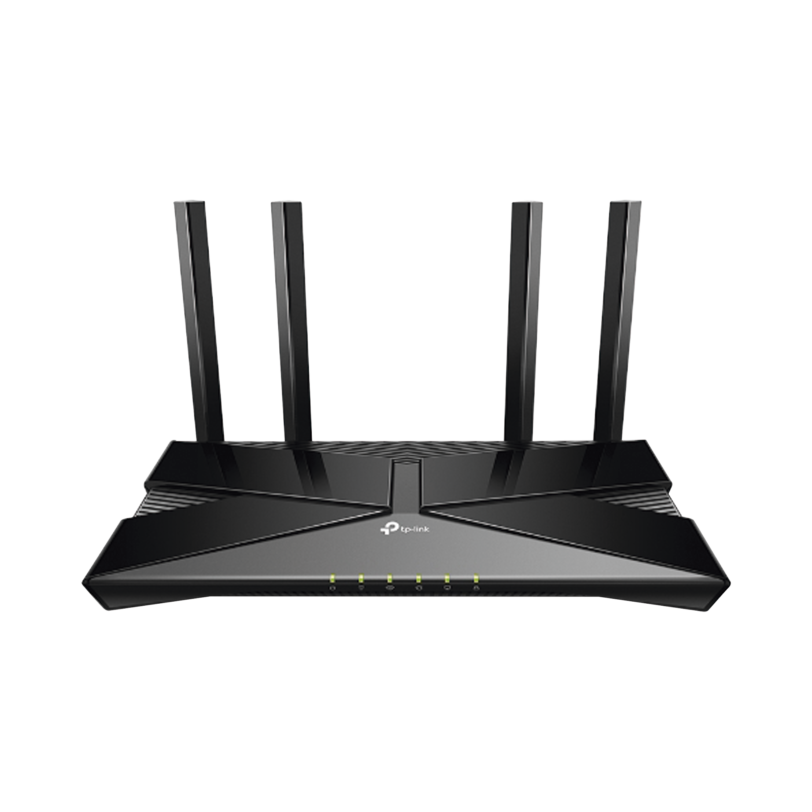 Router de juegos de banda triple AX10 hasta 1501Mbps MU-MIMO 1 puerto WAN 1G y 4 puertos LAN 10/100/1000 Mbps y 4 antenas.