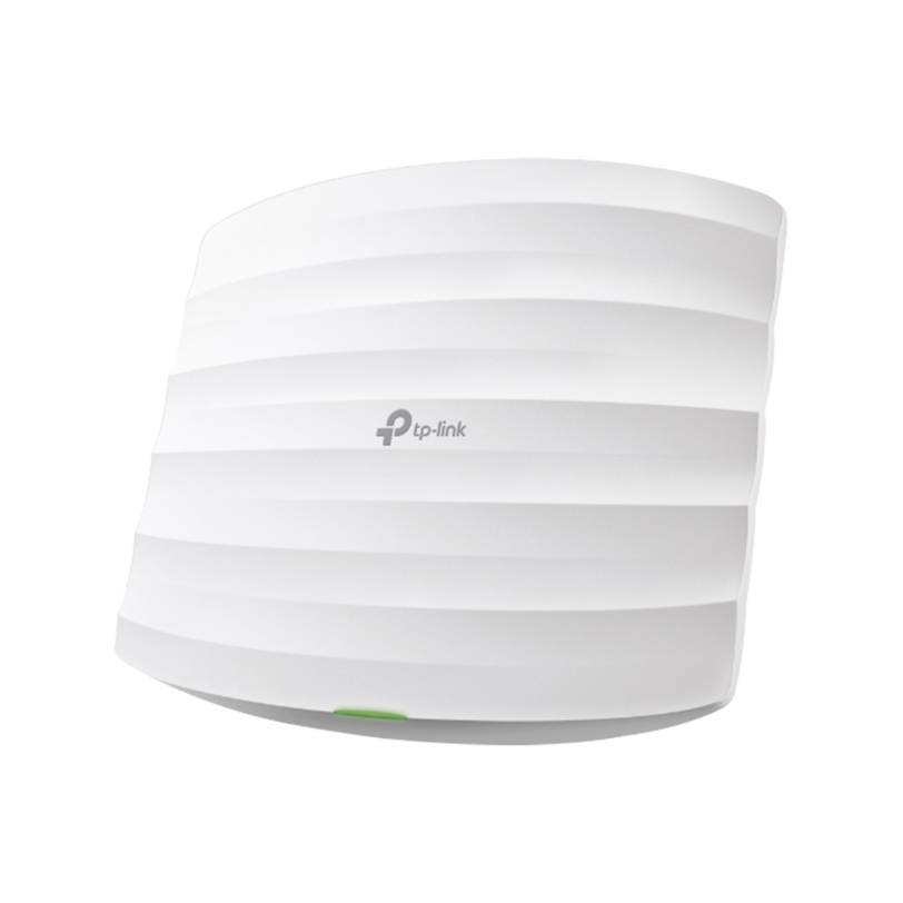 Punto de Acceso Omada doble banda 802.11ac, MU-MIMO, PoE af y PoE Pasivo, soporta hasta 100 clientes, hasta 1750 Mbps.