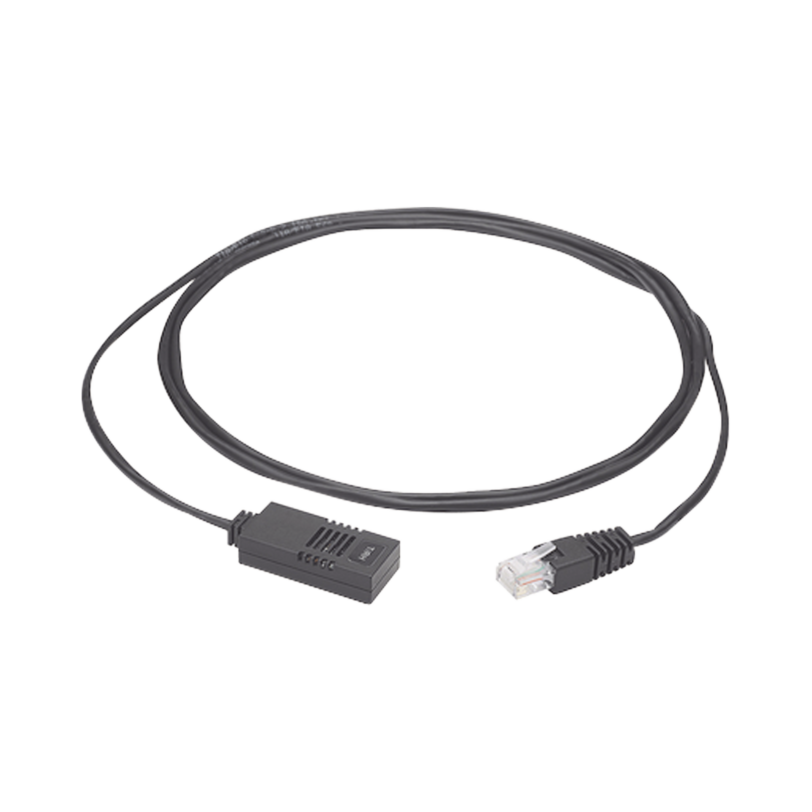 Sensor de Monitoreo Ambiental de Temperatura y Humedad, Para Gabinetes de Telecomunicaciones o Centros de Datos, Compatible con PDUs G5 SmartZone de Panduit, Con Cable de 2 Metros