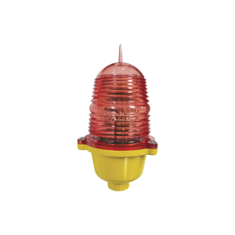 Lámpara de Obstrucción Led Color Rojo (110 Vca de Entrada) / Luz fija