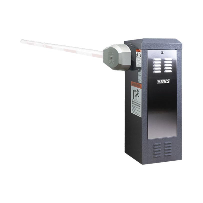 Barrera Vehicular Gris / Uso Intensivo Continuo / Compatible con Mástil de hasta 14 ft / 4.26 m (No incluido) / Bajo mantenimiento / Garantia 5 años