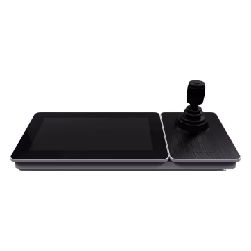 Controlador IP (Joystick) con Pantalla Táctil de 10.1″ con S.O. Android ver. 4.4 / Compatible con cámaras IP, Domos IP, PTZ, DVRs y NVRs epcom y HIKVISION