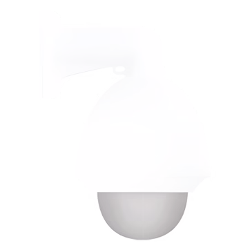 Burbuja Ahumado para Domos de 4 » / Compatible con PTZ IP o TURBOHD / HIKVISION / epcom / Soporta IP66 / IK10
