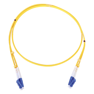 Jumper de Fibra Óptica Monomodo LC/LC Duplex de 1 metro