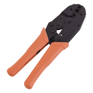 Pinzas / Plegar conectores en coaxiales RG-58/RG-59 con cavidades de 0.068″, 0.213″ o  0.256″.