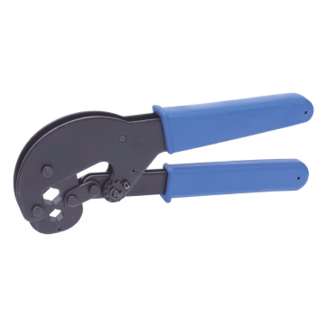 Pinzas para Plegar Conectores Coaxiales en Cables tipo RG-59 y RG-11.