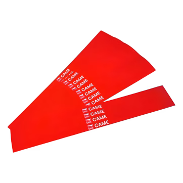 Paquete de 20 bandas reflectantes rojas para mástil 001-G0401,001-G0601 CAME