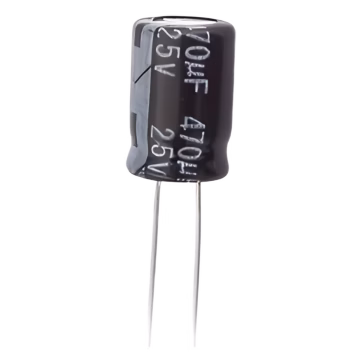 Capacitor 470 MF – 25 V.