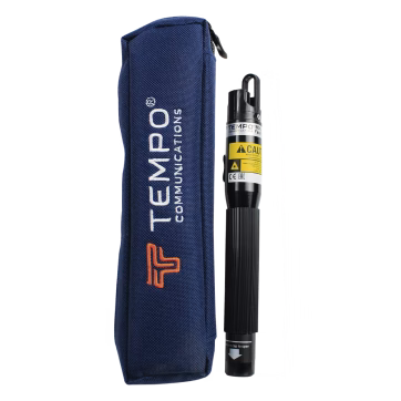 Localizador Visual de Fallos (VFL) para fibra óptica con entrada universal de 2.5 mm, hasta 7 Km de distancia