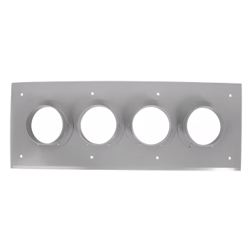 Placas pasamuro con capacidad de 4 botas de 4