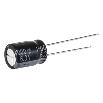 Capacitor Electrolítico Radial de Aluminio, 1000 UF, 16V, 10×16 mm, 20%