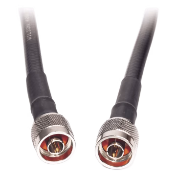 Jumper Coaxial con Cable Wilson-400 | Conector N Macho en los extremos | 60 centimetros de longitud.