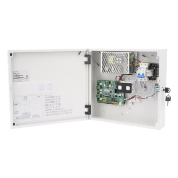 Controlador de Acceso para 4 puertas / Administrable 100 % en la Nube / Compatible con Teclado Wiegand de Terceros / PIN para visitas desde la APP / Capacidad de batería de respaldo / Función de Anti-Passback / 50,000 Tarjetas