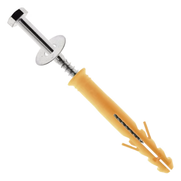 Tornillo P / Tope Estacionamiento / Reductor D / Velocidad / 12 Cm / Con Arandela / Taquete D / Plastico.