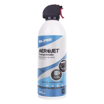 Removedor de polvo y residuos (aire comprimido) para limpieza de equipos electrónicos, 440 ml