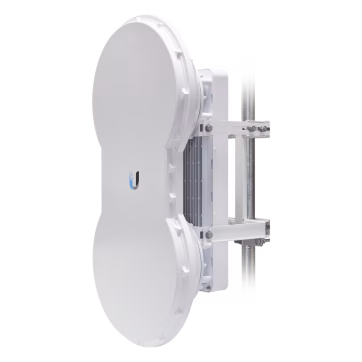 Radio de Backhaul de alta capacidad full duplex, tecnología airFiber hasta 1.2 Gbps, 5 GHz (5470 – 5950 MHz) con antena integrada de 23 dBi