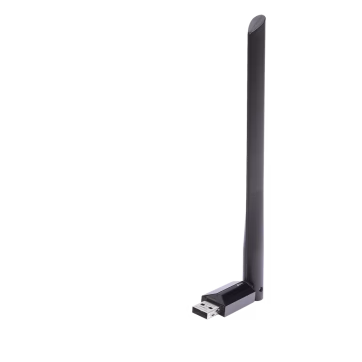 Adaptador  USB inalámbrico doble banda AC 600 Mbps, antena de alta ganancia.