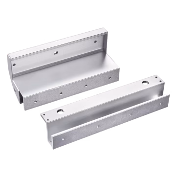 Montaje para puertas de Solo Cristal para uso con Chapa Magnética MAG600NLED y MAG600NTLED