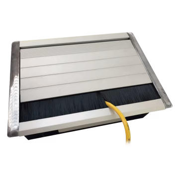 Caja universal vacía de 2 módulos para instalación en escritorio (voz, datos, vídeo, contactos eléctricos), (No incluye accesorios)