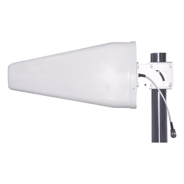 Antena logarítmica de 11 dBi de Ganancia, Rangos de Frecuencia 698-960 MHz / 1710-2700 MHz