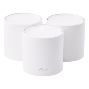KIT de sistema inalámbrico Deco X20 mesh para hogar, doble banda Wi-Fi 6 (AX), doble puerto Gigabit, 4 antenas internas y compatible con amazon alexa
