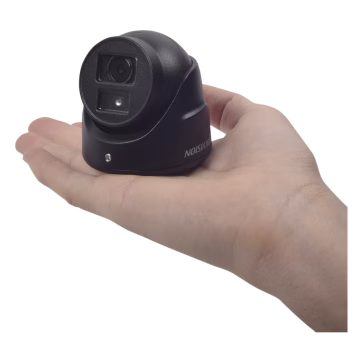 Ultra Mini Turret TURBO 1080p / Gran Angular / Lente 2.8 mm / 20 mts IR EXIR / Exterior IP67 / 4 Tecnologías (TVI / AHD / CVBS) / dWDR
