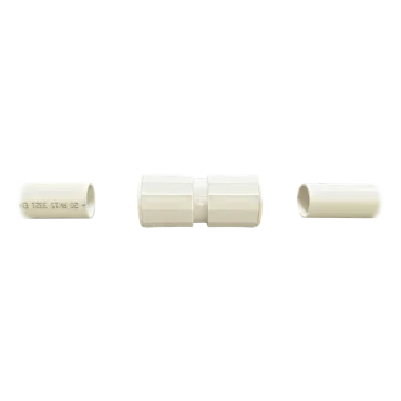 Manguito / Cople Morbidx IP67 libre de halógenos para unir tubería rígida de 20 mm (3/4) permite una instalación hermética no necesita pegamento