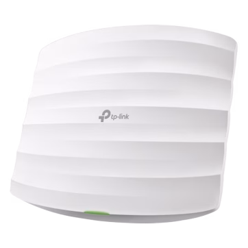 Punto de Acceso Omada, 802.11 b/g/n (2.4 GHz), hasta 300 Mbps, alimentación PoE 802.3af, para montaje en techo, soporta hasta 50 clientes.