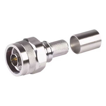Conector N Macho Plegable Hex. con Pin Cautivo para cables Tipo RG8
