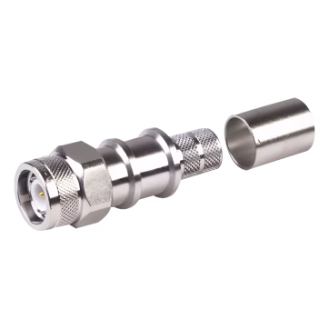 Conector TNC Macho Plegable con Pin Cautivo para cables Tipo RG8