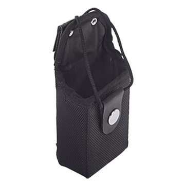 Funda Reforzada de Nylon para cinturón con correa y broche frontal, estandar en mayoría de radios IC,TK,NX, etc.