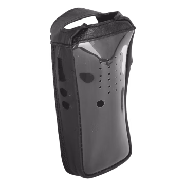 Funda Reforzada de Piel con visor frontal transparente en TK-2202, TK-2212, TK-2302, TK-2402, NX-240, TKD-240.