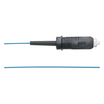 Pigtail de Fibra Óptica SC Simplex, Multimodo OM3 50/125, 900um, Color Aqua, 1 Metro
