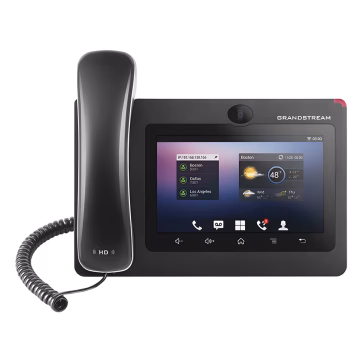 Teléfono IP GrandStream Empresarial para Videoconferencias con Android 7, 16 lineas, procesador 4 nucleos