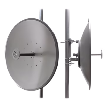 Antena para enlaces Carrier Class Polaridad Sencilla, Frec. 4.9 – 5.9 GHz Ganancia 32 dBi,
