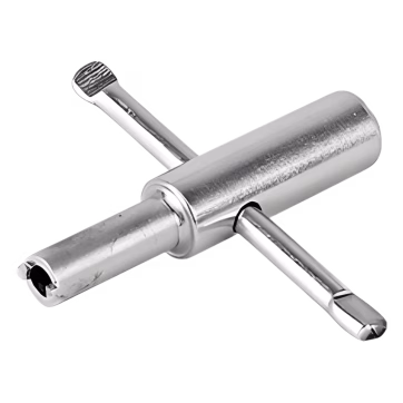 Llave de tubo para desatornillar opresores de radios portátiles digitales KENWOOD.