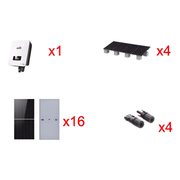 Kit Solar Interconexión / 10kW 220Vca / Incluye Inversor, Paneles Solares, Montaje y Conectores