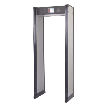 Arco Detector de Metales de 6 Zonas con Anclaje Integrado para Fijarse al Piso. (FAA)
