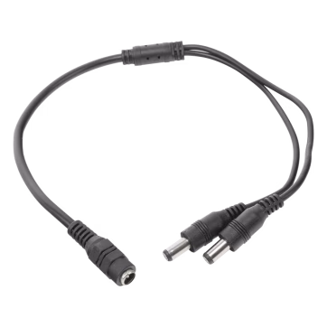 Cable con conector Jack hembra 3.5 mm con 2 salidas de Jack macho